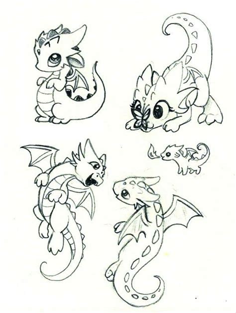 Süße Drachen Cute Dragon Drawing Baby Dragons Drawing Baby Dragon