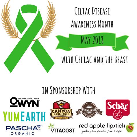 Celiac Disease Awareness Month 2018 Celiac And The Beast