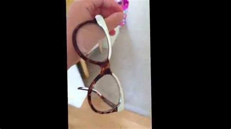 new fake glasses youtube