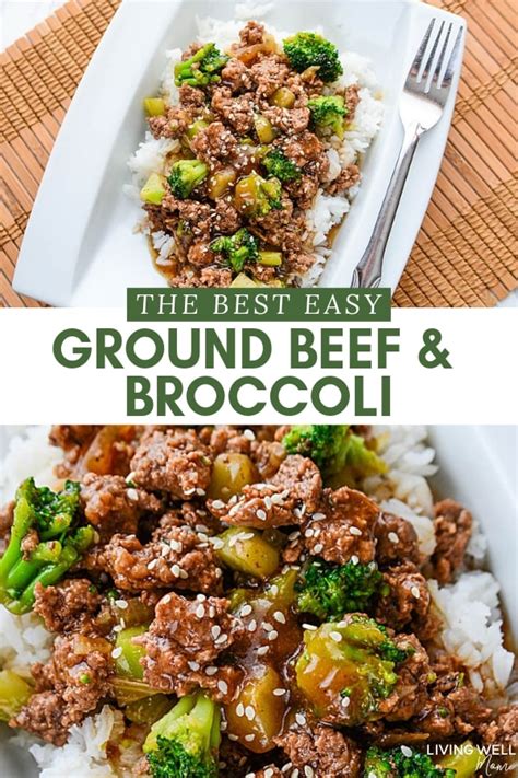 Easy Ground Beef And Broccoli Gluten Free Dairy Free