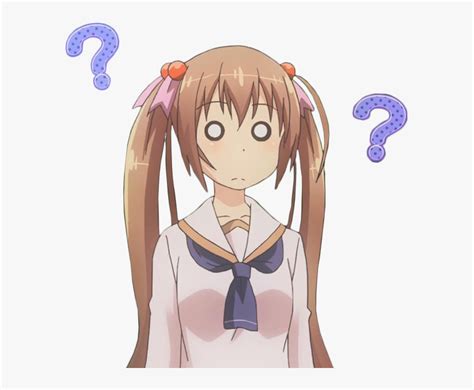 Anime Girl Confused Png Confused Looking Anime Girls With Emoji Sexiz Pix