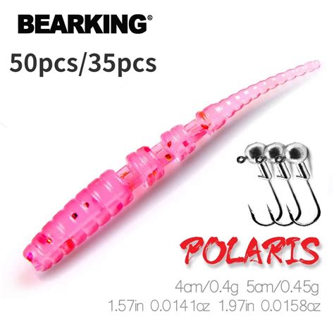 Bearking Polaris Pcs Cm Cm Soft Plastic Lure For Grouper Snapper