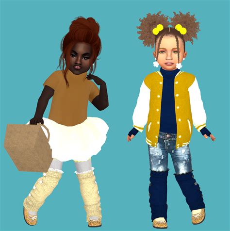 Ilovesaramoonkids Beatrix A Toddler Set For Sims 4 Nexus