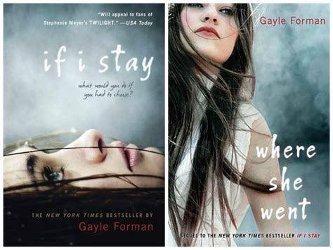 Recovering Potter Addict Review If I Stay And Where She Went By Gayle