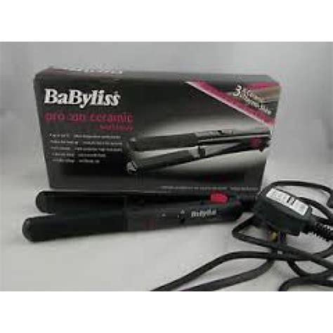 With more than 3,100 reviews, this hair straightener is a popular choice. BABYLISS Pro 210 Ceramic Hair Straighteners 2039SU BOXED ...