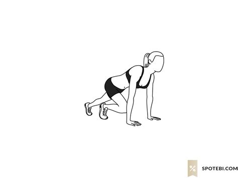 Just a great total body exercise. Mountain Climbers | Illustrated Exercise Guide