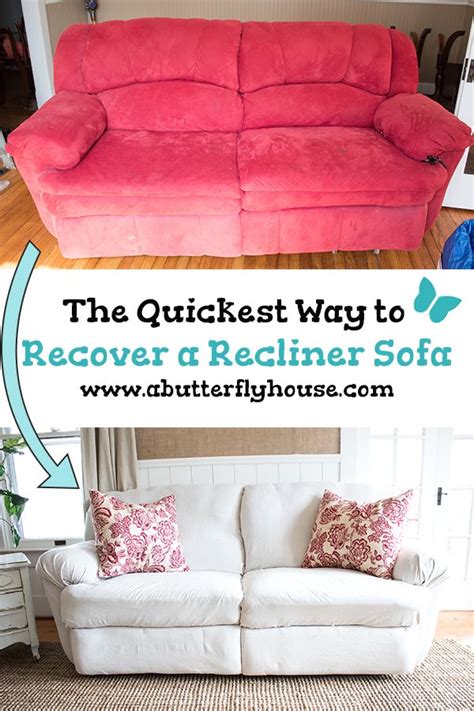 Added section on how much fabric is needed. How to Reupholster a Couch (Without Removing the Old ...