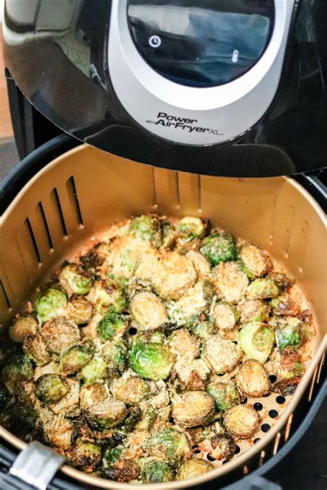 Oven roasted brussels sprouts with honey balsamic glaze. Air Fryer Crispy Parmesan Brussels Sprouts • Domestic ...