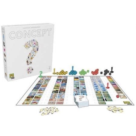 Sin enseñarla a nadie, darle la vuelta al reloj de arena y comenzar la representación. CONCEPT juego de mesa. Marca Asmodee (5425016922668)