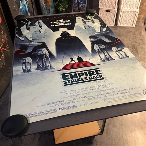 Original Posters Star Wars Star Wars The Empire Strikes Back Th Anniversary Poster Hub