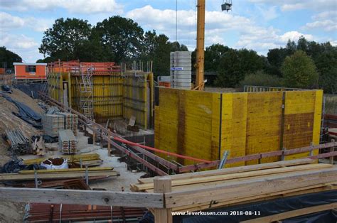 In leverkusen wurde eine krankenhaus geräumt. Leverkusen, Bild: Regenrückhaltebecken