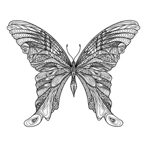 Try it out today to see for yourself! Adult Coloring Pages: Amazing Butterfly ...