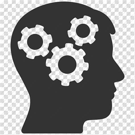 Gear Head Computer Icons Mind Symbol Icon Free Thought Transparent