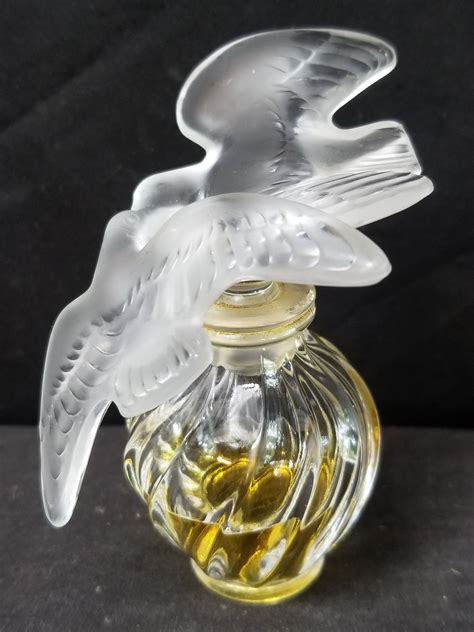Lalique Perfume Bottle Nina Ricci Two Doves 4 Etsy 1950 Perfume