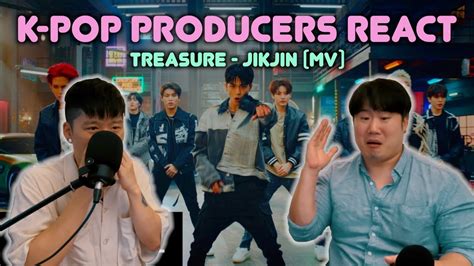 Musicians react review Treasure JIKJIN 직진 MV YouTube