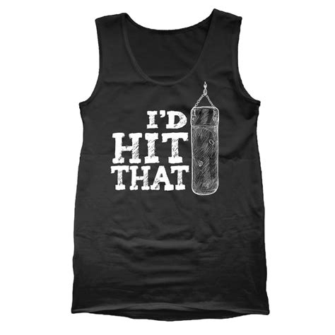 Id Hit That Boxing Fit Girl Motivation Boxing Clothes Workout Shirts