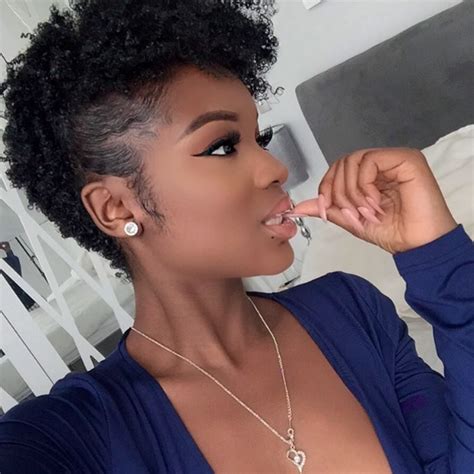 Instafeature Tapered Cut On Natural Hair Dennydaily