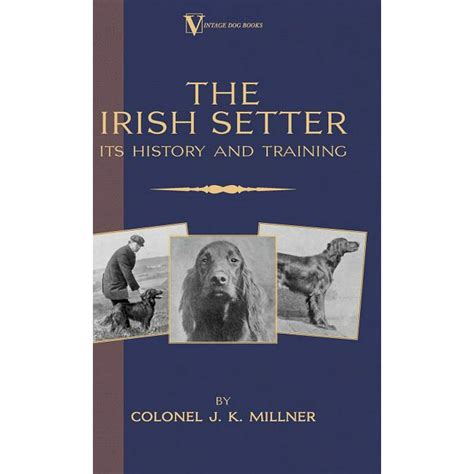 Vintage Dog Books Breed Classic The Irish Setter Its History
