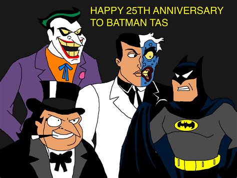 Happy 25th Anniversary Batman Tas By Scurvypiratehog On Deviantart