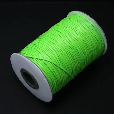 Best Hot Sale New Wax Beading Cord 1mm 15 Meter Faux Flat Suede Velvet Lace Rope Jewelry