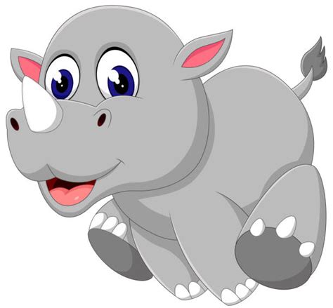 Rhinoceros Calf Illustrations Royalty Free Vector Graphics And Clip Art