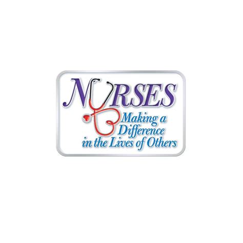 Nurses Making A Difference In The Lives Of Others Lapel Pin With Card