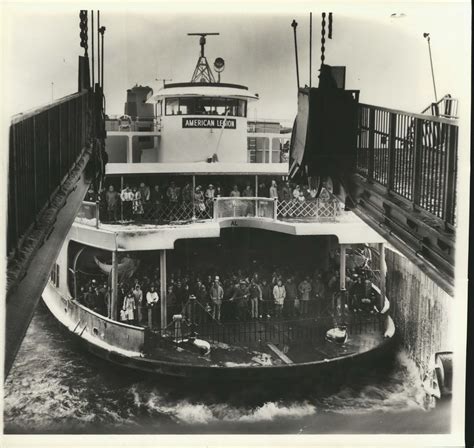 Remember when cars were allowed on the Staten Island Ferry? 18 vintage ...
