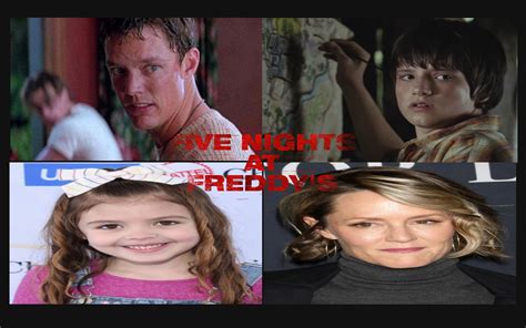 FNAF Movie cast so far - Matthew Lillard: William Afton, - Josh