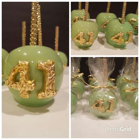 Filter candy apple chocolate glam apple glitter gold hard candy apple pearlized rose gold sugar crystal. Birthday Candy Apples....mint green and metallic gold theme | Candy apple recipe, Candy apples ...