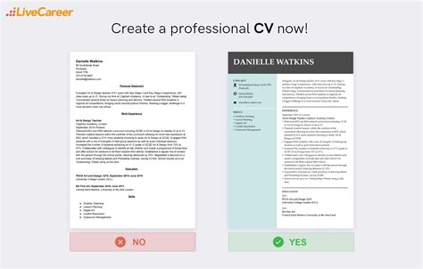 Teacher Cv Example And Templates For The Uk Writing Tips