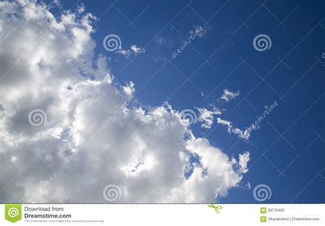 Dark And Bright Clouds Stock Image Image Of Meteorology 59776493