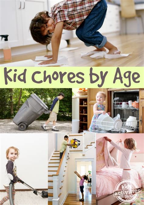 Chores For Kids Recommendations For Chores By Age