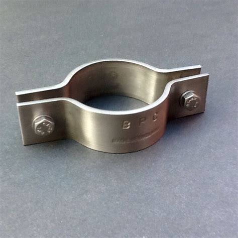 Pipe Clamp 55mm Stainless Steel 25mm Banding X 3mm Bpc292d