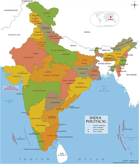 India Political Map Political Map Of India HD Phone Wallpaper Pxfuel