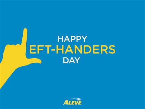 According to left handers club, the group initially linked to a shop which first opened in london's soho in 1968, the day is a chance for lefties to let friends and. Happy Left-Hander Day! | Happy left handers day, Left ...