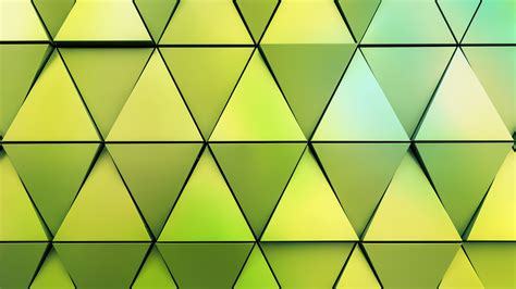 Green Artistic Pattern Triangle 4k Hd Abstract Wallpapers Hd
