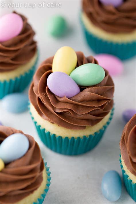 It will be so much easier if you have icing bags and tips, but if you don't you can improvise by using a baggie and cutting off a. Easy Easter Cupcake Decorating (and Decor!) - Your Cup of Cake