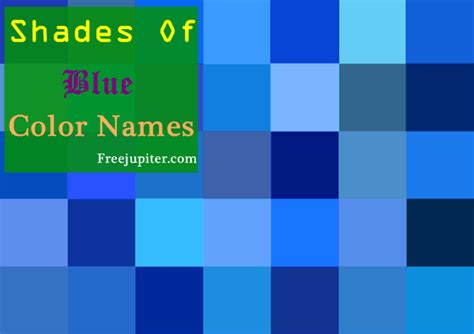 Varieties of the color blue may differ in hue, chroma (also called saturation, intensity, or colorfulness), or lightness (or value, tone, or brightness), or in two or three of these qualities. 30 Shades Of Blue Color Names | Blue shades colors, Color ...
