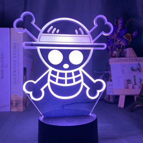 One Piece Led Light One Piece In 2022 Anime One Piece Logo Mood Lamps