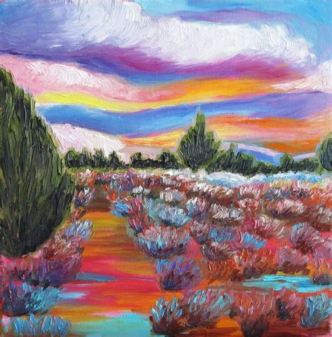 Color My Path Original Abstract Impressionist Oil