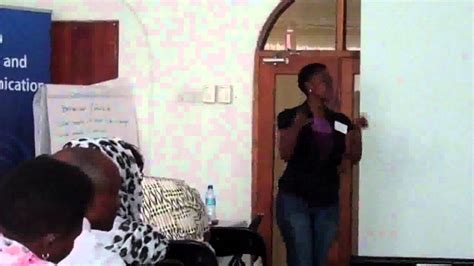 Vicensia Shule Speaks At Mfdi Tanzania Tv Workshop Youtube