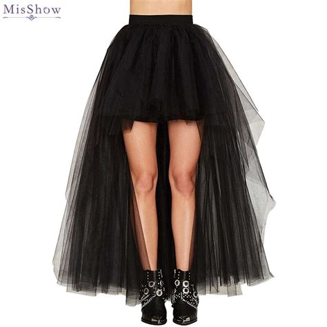 Misshow Beautiful Tulle Hi Lo 4 Layers Wedding Petticoats Women