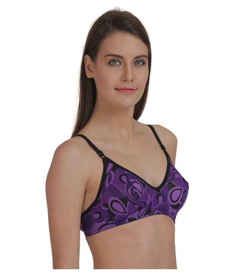 Buy TT Purple Cotton Push Up Bra Online At Best Prices In India Snapdeal