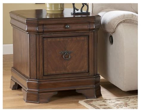 Browse a large selection of end table and side table designs in a variety of styles, sizes and finishes to accent your living room or bedroom. Hamlyn Storage End Table - Traditional - Side Tables And ...