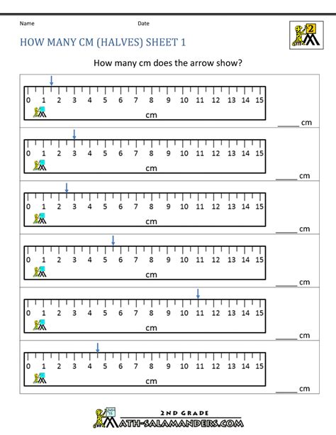 Grade 2 Length Worksheets Units Of Length Inches Feet K5 Learning