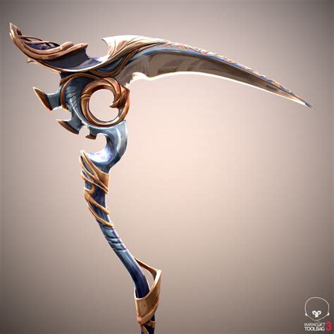 Artstation Scythe Game Asset