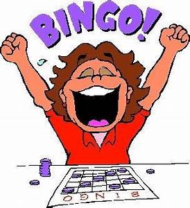 Girl yelling Bingo