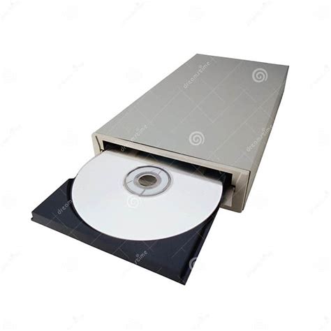 Cd Rom Drive Open Stock Image Image Of Blank Disk Drive 5938851
