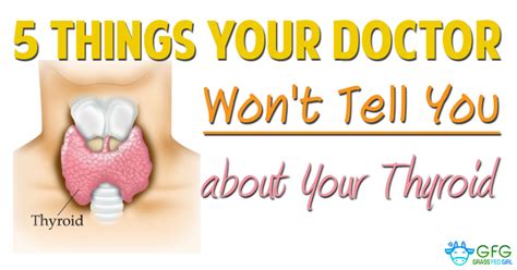Again, improving all the hormones i've mentioned will typically fix your thyroid. 5 Things Your Doctor Won't Tell You About Your Thyroid ...