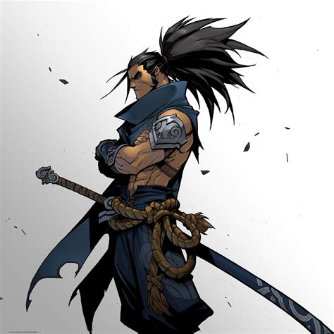 Yasuo Portrait Art Ruined King A League Of Legends Story Art Gallery